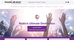 Desktop Screenshot of nabradioshow.com